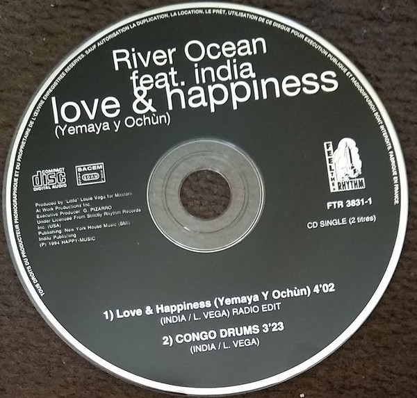descargar álbum River Ocean Feat India - Love Happiness Yemaya Y Ochùn