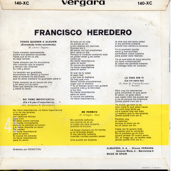 ladda ner album Francisco Heredero - Me Permite
