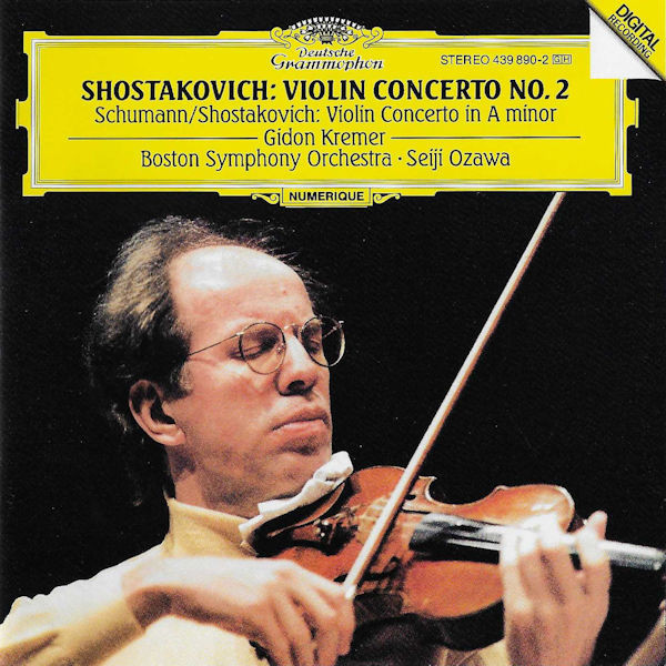 Shostakovich / Gidon Kremer, Boston Symphony • Seiji Ozawa - Violin Concerto 2 | Releases |