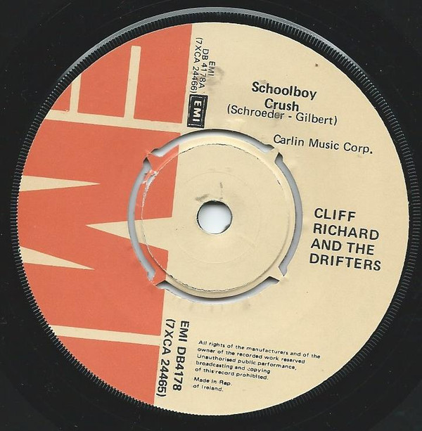 last ned album Cliff Richard & The Drifters - Schoolboy Crush