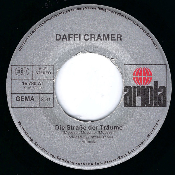 descargar álbum Daffi Cramer - Charly Lass Dir Einen Bart Stehn