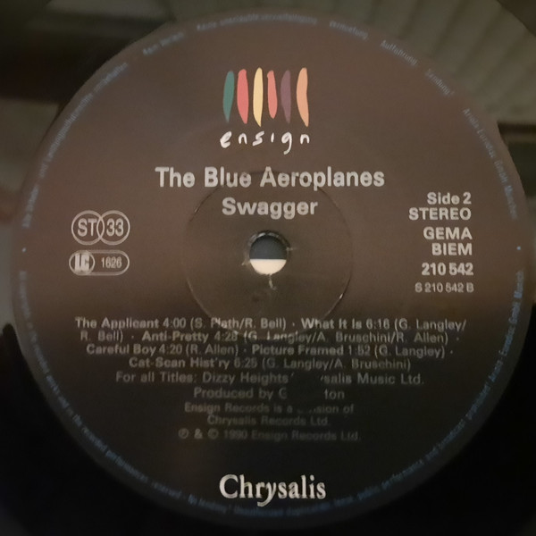 descargar álbum The Blue Aeroplanes - Swagger