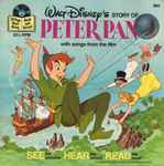 Cover of Walt Disney's Story Of Peter Pan (With Songs From The Film), 1977, Vinyl
