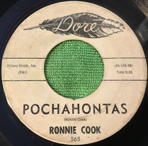 ladda ner album Ronnie Cook - Pochahontas My Angel