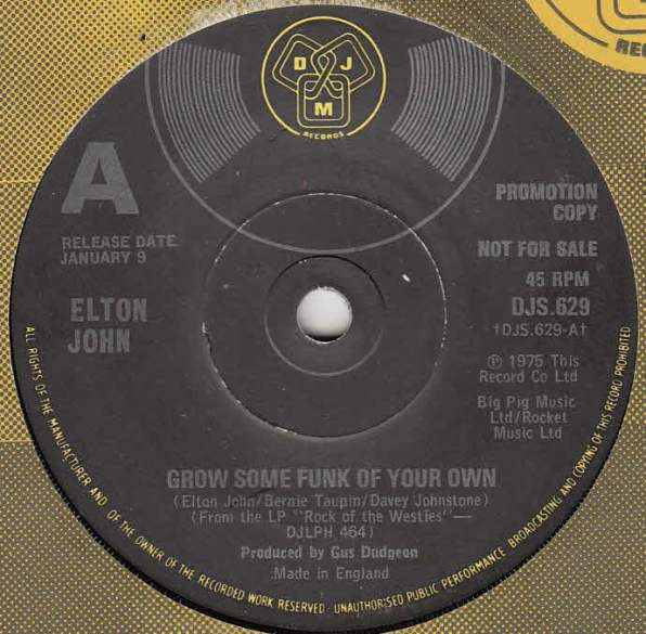 baixar álbum Elton John - Grow Some Funk Of Your Own I Feel Like A Bullet