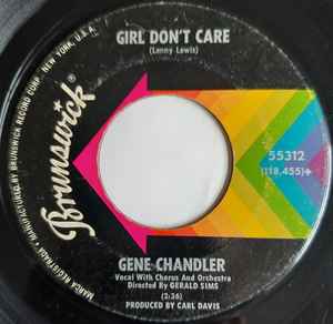 Gene Chandler - My Love / Girl Don't Care | Releases | Discogs