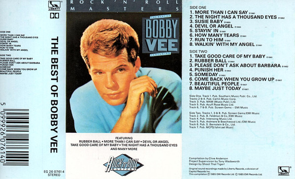 Bobby Vee – The Essential (2003, CD) - Discogs