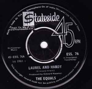 The Equals - Laurel And Hardy / The Guy Who Made Her A Star album cover