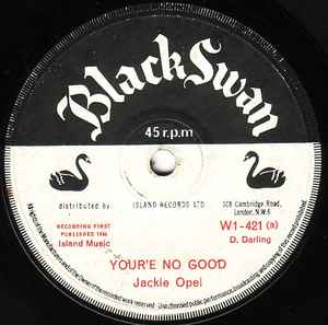 Jackie Opel – You're No Good / King Liges (1964, Vinyl) - Discogs
