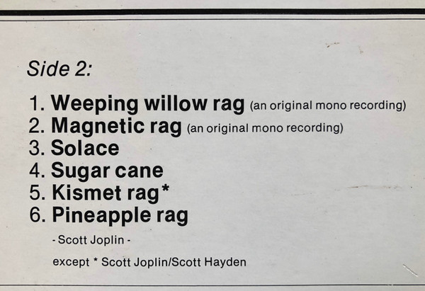 télécharger l'album Scott Joplin - Greatest Hits