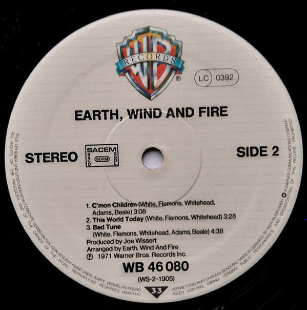 lataa albumi Earth, Wind And Fire - Earth Wind And Fire