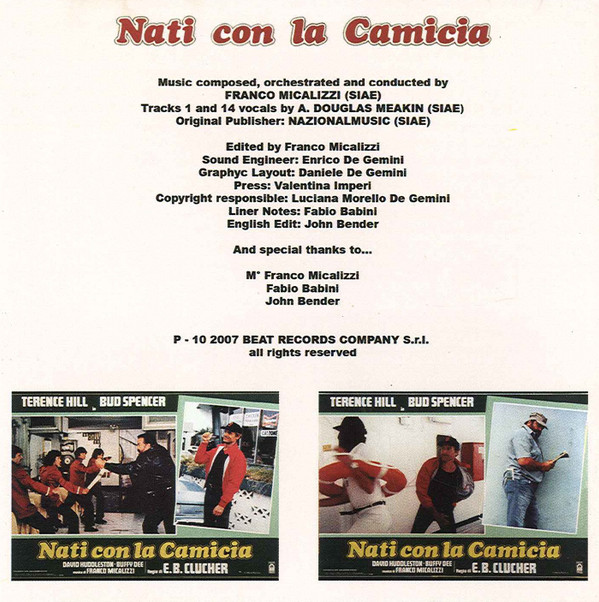 télécharger l'album Franco Micalizzi - Nati Con La Camicia Original Motion Picture Soundtrack