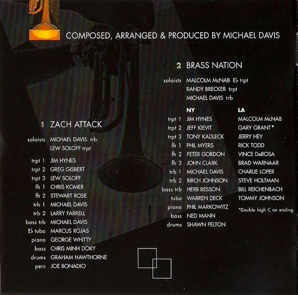 Michael Davis – Brass Nation (2000, CD) - Discogs