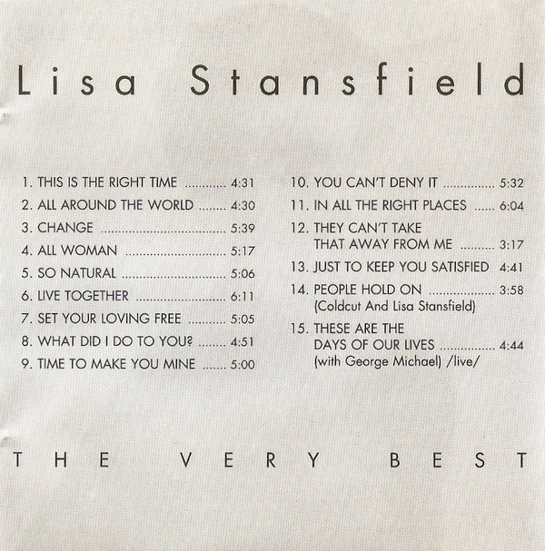 baixar álbum Lisa Stansfield - The Very Best