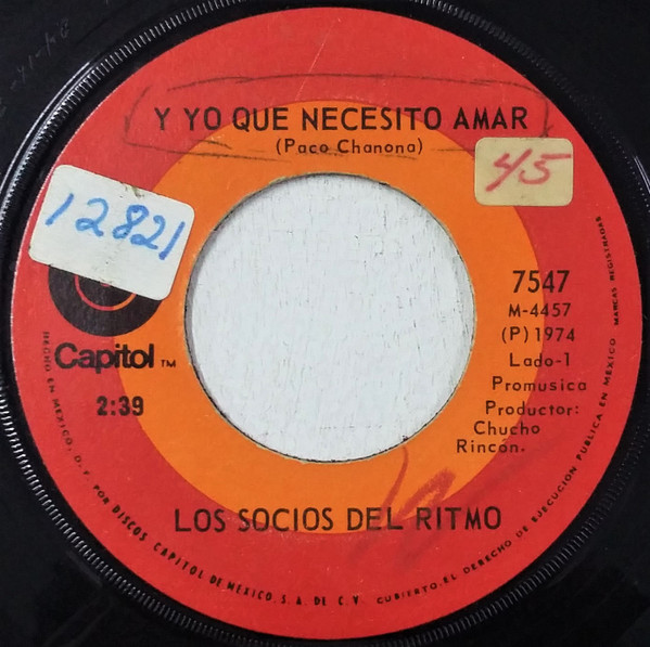 descargar álbum Los Socios Del Ritmo - Y Yo Que Necesito Amar