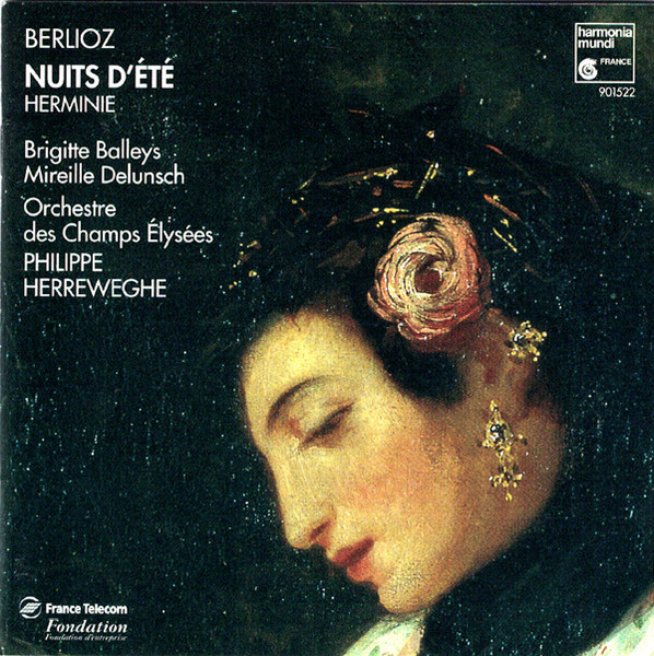 Berlioz / Brigitte Balleys / Mireille Delunsch / Orchestre Des Champs  Élysées / Philippe Herreweghe – Nuits D'Été - Herminie (1995, CD) - Discogs