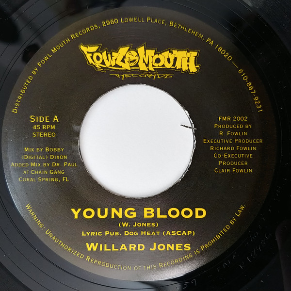 ladda ner album Willard Jones Woddle Noble - Young Blood Girl If You Need Me