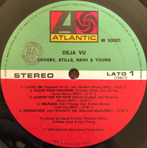 Crosby, Stills, Nash & Young – Déjà Vu (1975, Gatefold, Vinyl