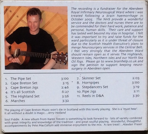 télécharger l'album Karen Steven & Pete MacCallum - Ward 40 Scottish Fiddle Guitar