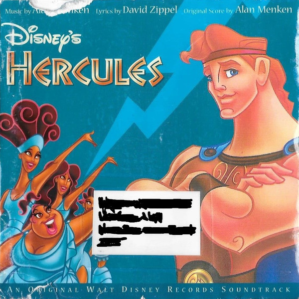 Hercule Hercules Walt Disney French Import Songs CD Mes Chansons Preferees