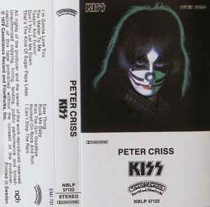 Kiss - Peter Criss album cover