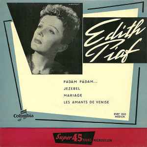 Edith Piaf - Padam Padam ... album cover