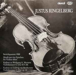 Ringelberg Quartett - Streichquartette 1988 / Musik Aus Vier Epochen Fur Violine Allein album cover