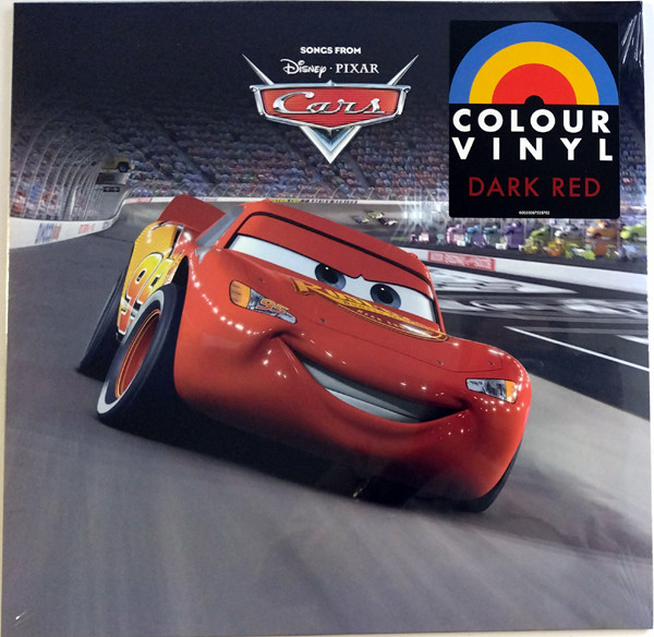 Various Artists - Songs From Cars: Limited Edition Disney 100 Dark Red  Vinyl LP - Sound of Vinyl
