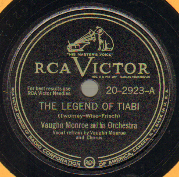 baixar álbum Vaughn Monroe And His Orchestra - The Legend Of Tiabi Cool Water