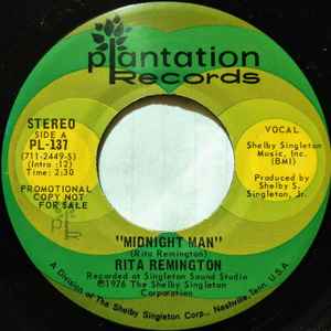 Rita Remington - Midnight Man album cover