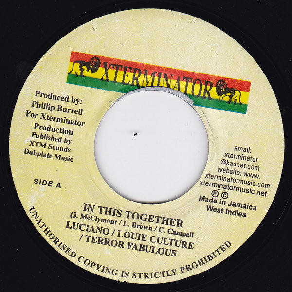 last ned album Luciano & Louie Culture & Terror Fabulous - In This Together