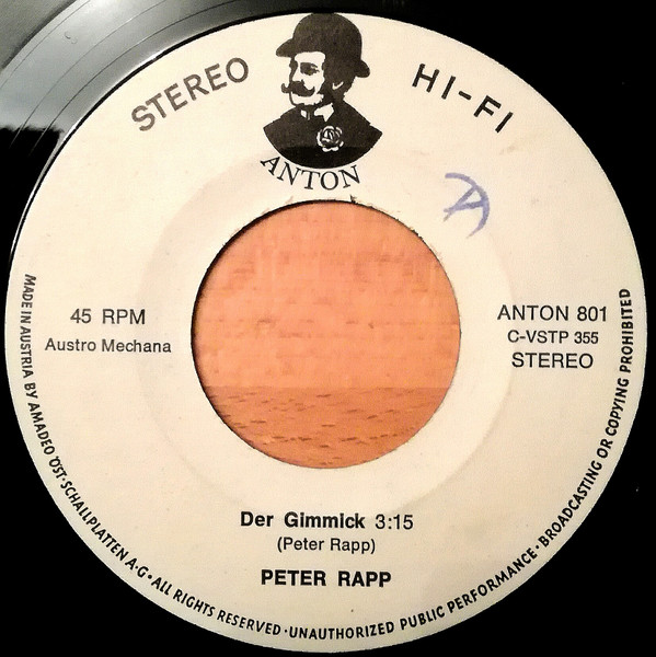 lataa albumi Peter Rapp - Der Gimmick