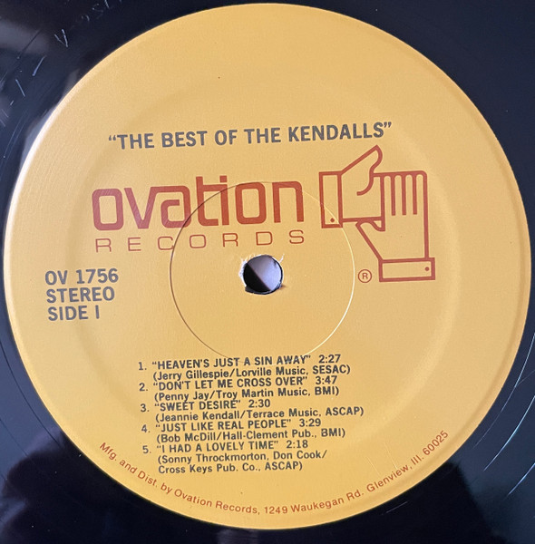 The Kendalls - The Best Of The Kendalls | Releases | Discogs