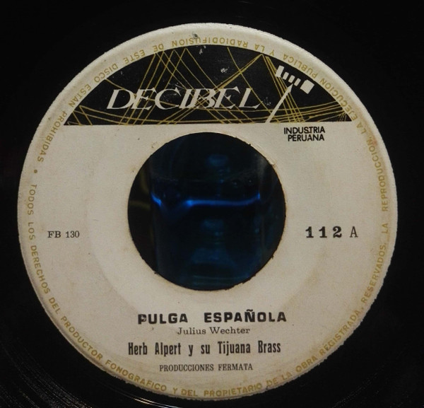 Album herunterladen Herb Alpert's Tijuana Brass - Pulga Española Tijuana Taxi