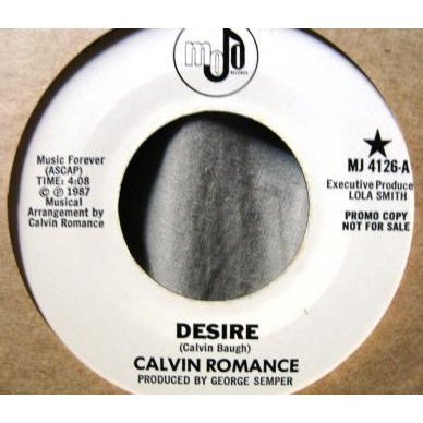 248038 CALVIN ROMANCE / Desire / What This World Is Coming To(7)-