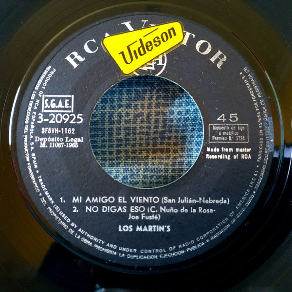 ladda ner album Los Martin's - Festival De Benidorm 1965