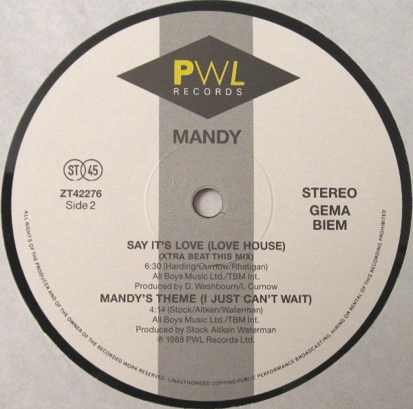 Album herunterladen Mandy - Victim Of Pleasure