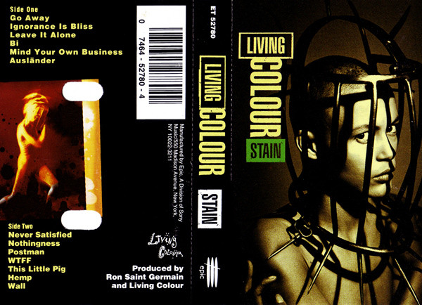 Living Colour – Stain (1993, Cassette) - Discogs