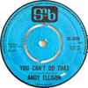 Andy Ellison - You Can't Do That