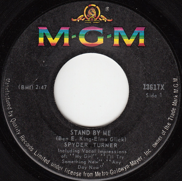 Spyder Turner – Stand By Me (1966, Vinyl) - Discogs