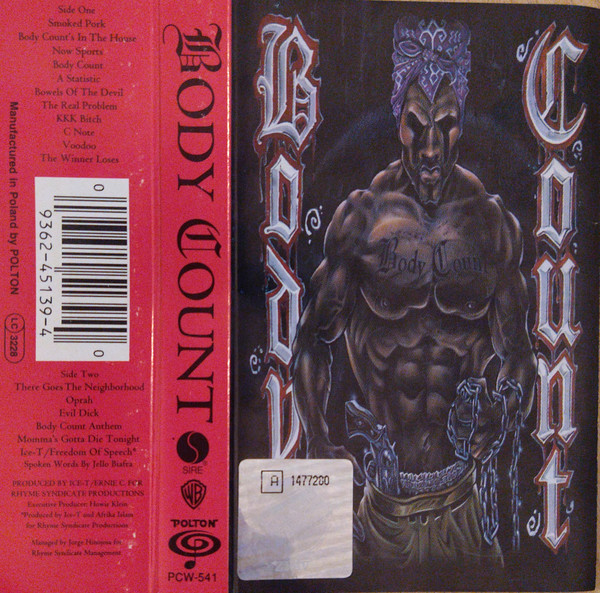 Body Count – Body Count (1992, CD) - Discogs