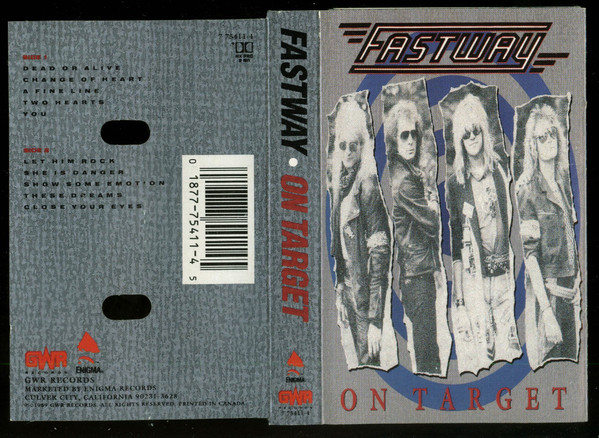 Fastway – On Target 1988年 新品LPレコード www.cleanlineapp.com