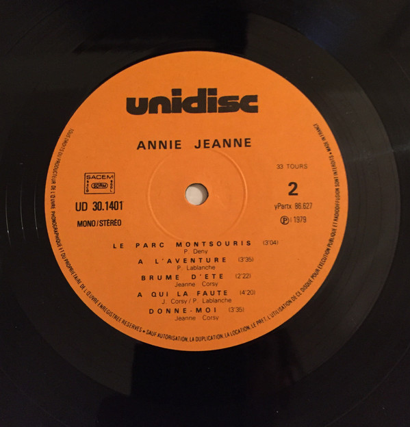 ladda ner album AnnieJeanne - Annie Jeanne