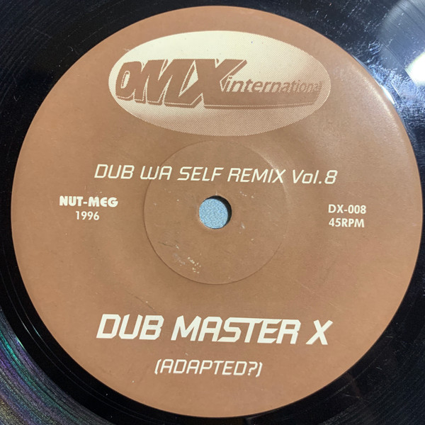 Dub Master X – Dub Wa Self Remix Vol.8 (1996, Vinyl) - Discogs