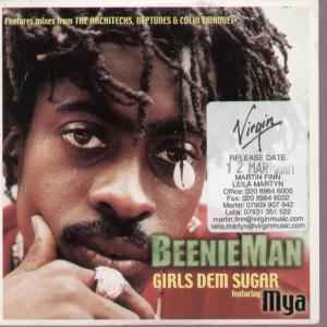 Beenie Man Featuring Mya – Girls Dem Sugar (2000, Cardboard Sleeve
