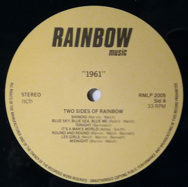 descargar álbum 1961 The Moonriders - Two Sides Of Rainbow