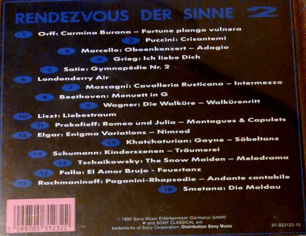 last ned album Various - Rendezvous Der Sinne 2 CD Comp