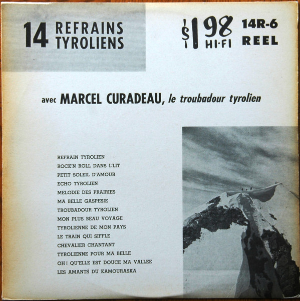 baixar álbum Marcel Curadeau - 14 Refrains Tyroliens