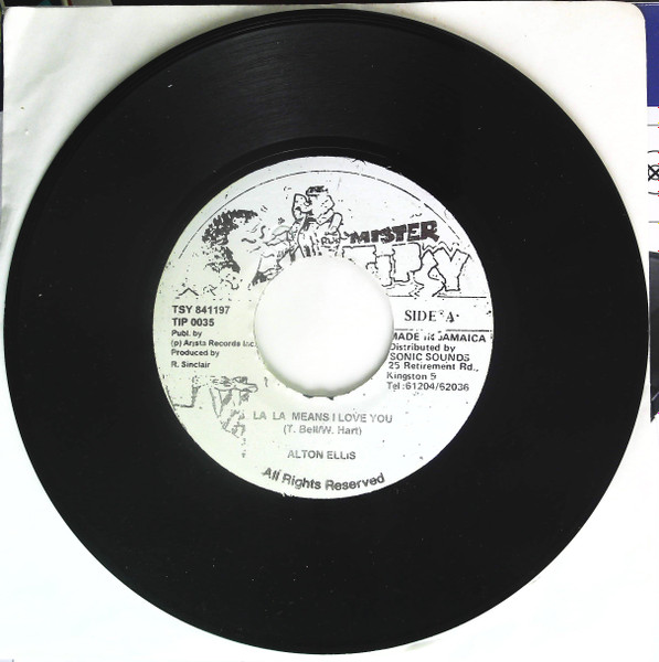Alton Ellis – La La Means I Love You (Vinyl) - Discogs