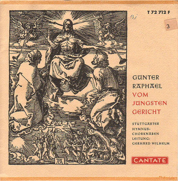 lataa albumi Günter Raphael Stuttgarter HymnusChorknaben Leitung Gerhard Wilhelm - Vom Jüngsten Gericht